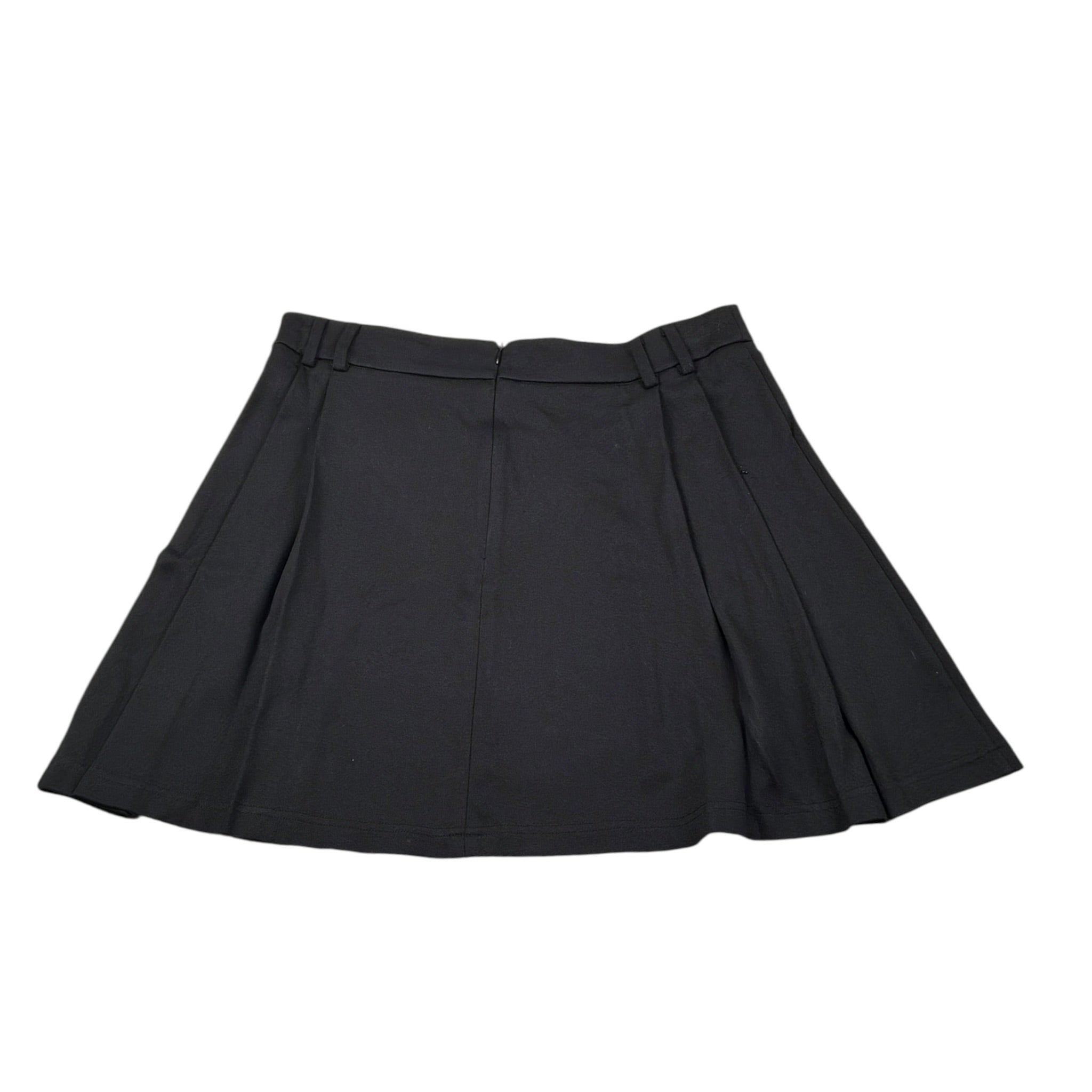 Manila Grace Gonna tinta unita con Cinturino Nero per Bambina M2886W25X NERO MANILA GRACE 