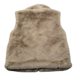 Manila Grace Smanicato Pelliccia tinta unita Beige per Bambina M2899W25 BEIGE MANILA GRACE 