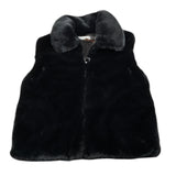 Manila Grace Smanicato Pelliccia tinta unita Nero per Bambina M2899W25 NERO MANILA GRACE 