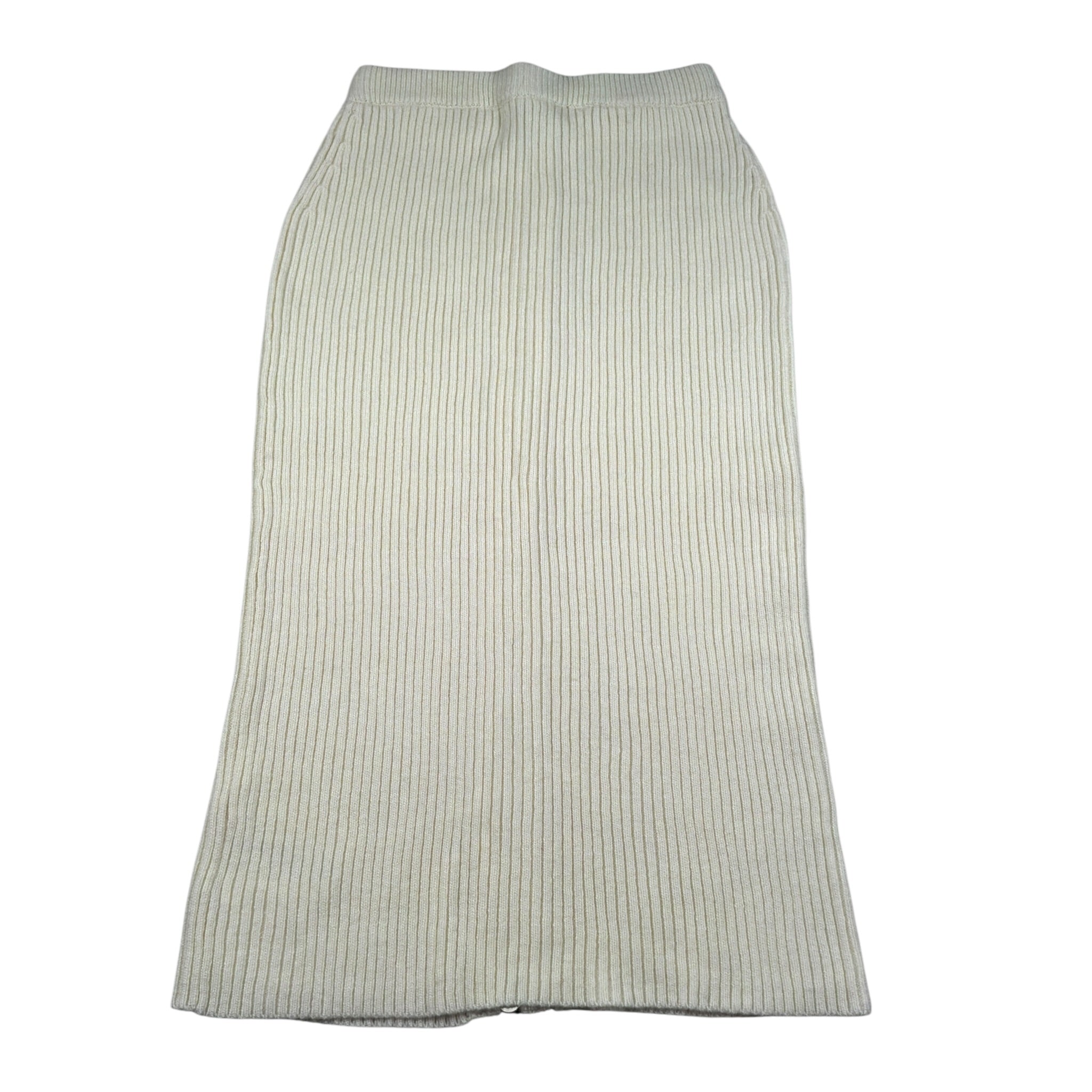 Manila Grace Gonna tinta unita con Zip Panna per Bambina M2926W25 PANNA MANILA GRACE 