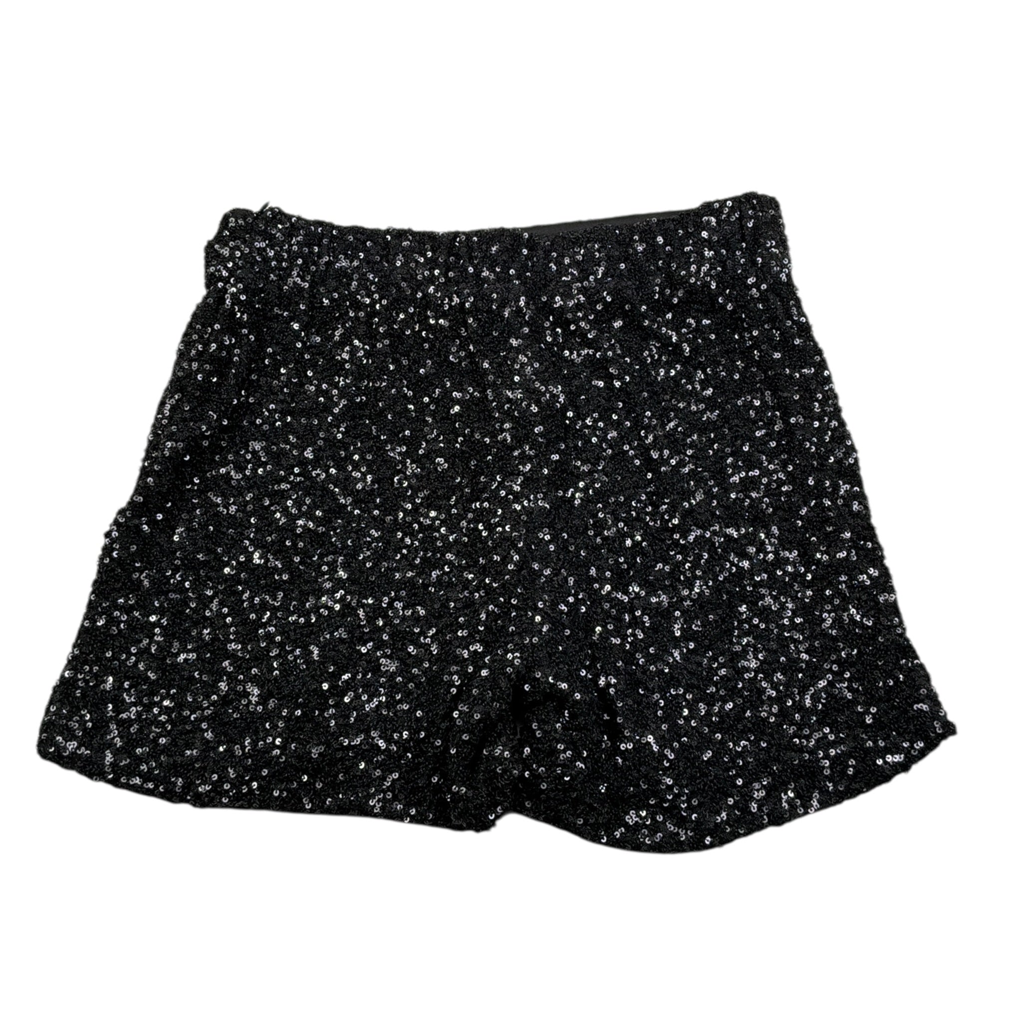 Manila Grace Short Paillettato Tint Unita Nero per Bambina M2970W25 NERO MANILA GRACE 