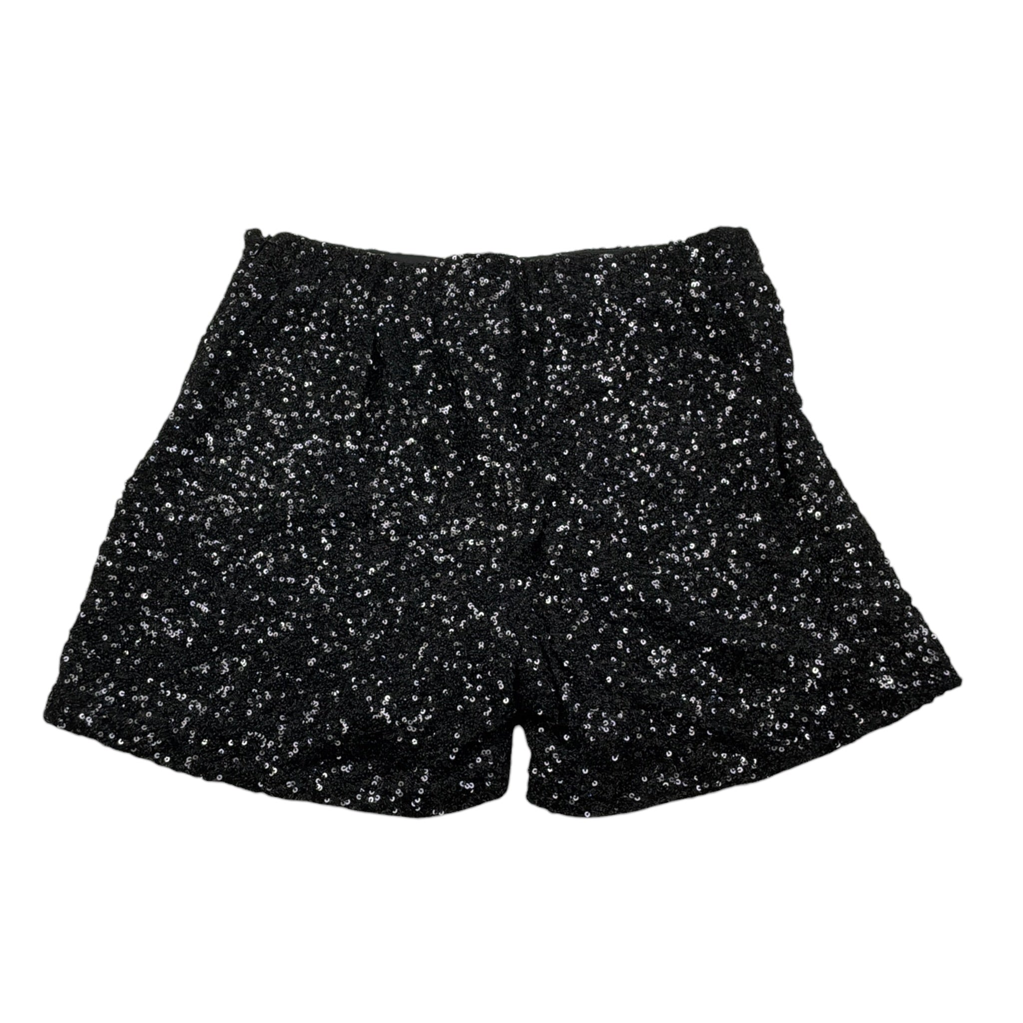 Manila Grace Short Paillettato Tint Unita Nero per Bambina M2970W25X NERO MANILA GRACE 