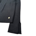 Manila Grace Maglia Collo Alto tinta unita Nero per Bambina M2974W25 NERO MANILA GRACE 