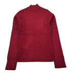 Manila Grace Maglia Collo Alto tinta unita Rosso per Bambina M2974W25 ROSSO MANILA GRACE 