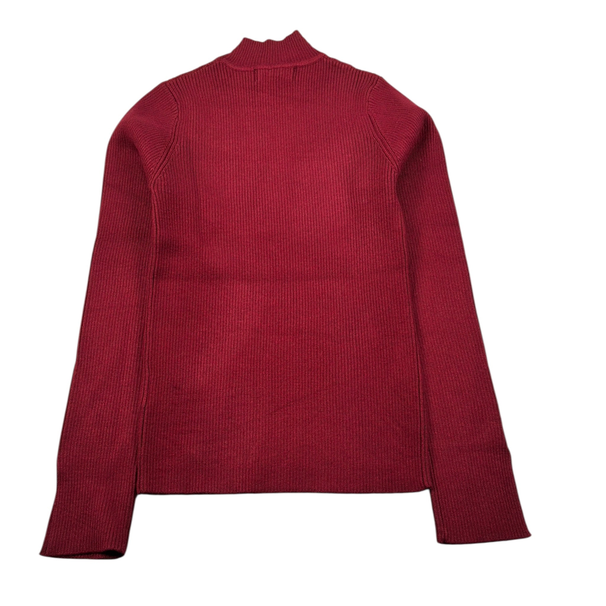Manila Grace Maglia Collo Alto tinta unita Rosso per Bambina M2974W25 ROSSO MANILA GRACE 