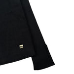 Manila Grace Maglia Collo Alto tinta unita Nero per Bambina M2974W25X NERO MANILA GRACE 