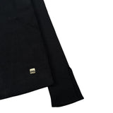 Manila Grace Maglia Collo Alto tinta unita Nero per Bambina M2974W25X NERO MANILA GRACE 