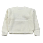 Manila Grace Maglia Girocollo tinta unita con Ricami Panna per Bambina MB3039W25 PANNA MANILA GRACE 