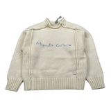Manila Grace Maglia Mezzocollo tinta unita Crema per Bambina MFBF24M212 CREMA MANILA GRACE 