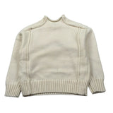 Manila Grace Maglia Mezzocollo tinta unita Crema per Bambina MFBF24M212 CREMA MANILA GRACE 