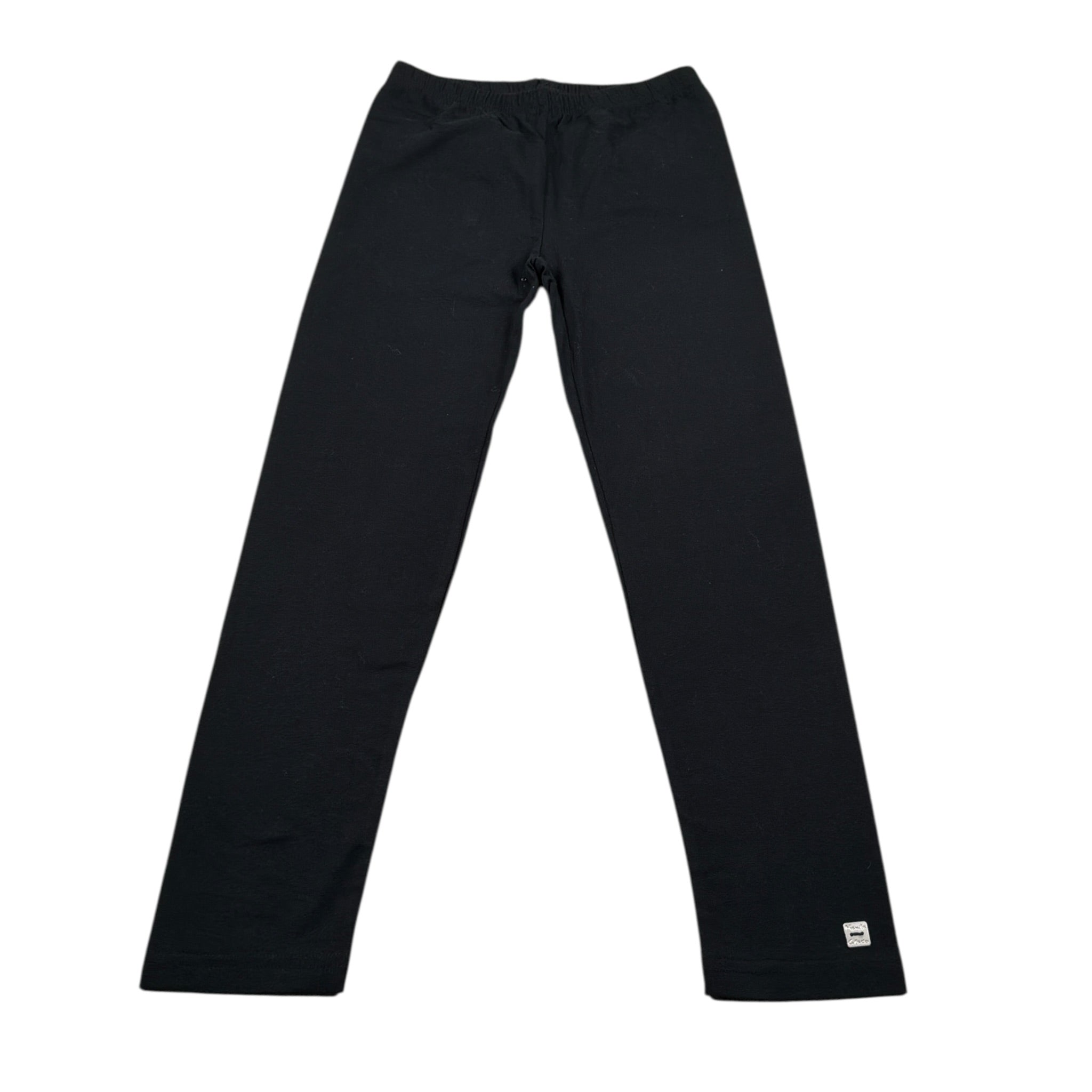 Manila Grace Leggins tinta unita Nero per Bambina MFBF24P230 NERO MANILA GRACE 