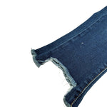 Manila Grace Jeans tinta unita con Girovita Regolabile Blu per Bambina MFBF24P246 BLU MANILA GRACE 
