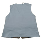 Manila Grace Gilet Bicolore Grigio per Bambina MFJF24J141 GRIGIO MANILA GRACE 