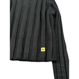 Manila Grace Maglia tinta unita Mezzo Collo Nero per Bambina MFJF24M174 NERO MANILA GRACE 