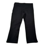 Manila Grace Pantalone tinta unita con Zip Nero per Bambina MFJF24P108 NERO MANILA GRACE 