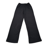 Manila Grace Pantalone tinta unita Modello Palazzo Nero per Bambina MFJF24P137 NERO MANILA GRACE 