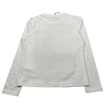 Manila Grace Shirt Girocollo tinta unita con Stampa Bianco per Bambina MFJF24T055 BIANCO MANILA GRACE 