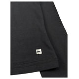 Manila Grace Shirt Girocollo tinta unita con Stampa Nero per Bambina MFJF24T055 NERO MANILA GRACE 