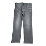 Manuel & Frank Jeans tinta unita con Girovita Regolabile Grigio per Bambino MF1356B GRIGIO MANUEL & FRANK 