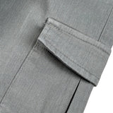 Manuel & Frank Pantalone tinta unita con Girovita Regolabile Grigio per Bambino MF1535BX GRIGIO MANUEL & FRANK 