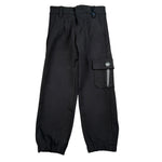 Manuel & Frank Pantalone tinta unita con Girovita Regolabile Nero per Bambino MF1540B NERO MANUEL & FRANK 
