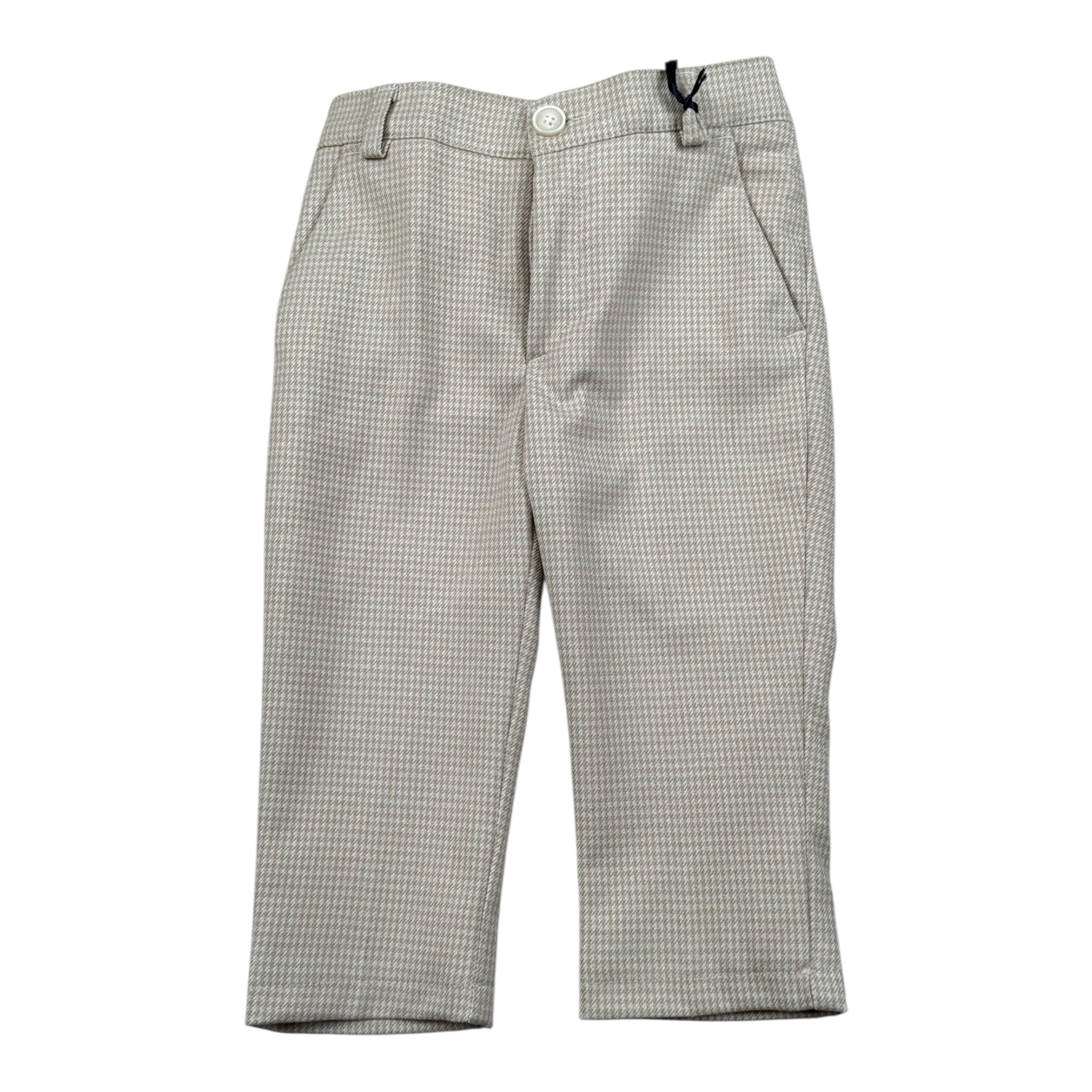 Manuel & Frank Pantalone tinta unita con Microfantasia Beige per Bambino MF1681NJ BEIGE MANUEL & FRANK 