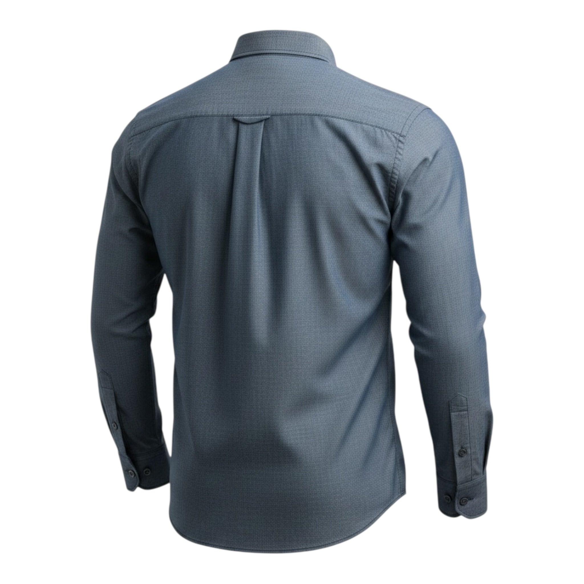 Manuel & Frank Camicia tinta unita Manica Lunga Blu per Bambino MF3120R BLU MANUEL & FRANK 