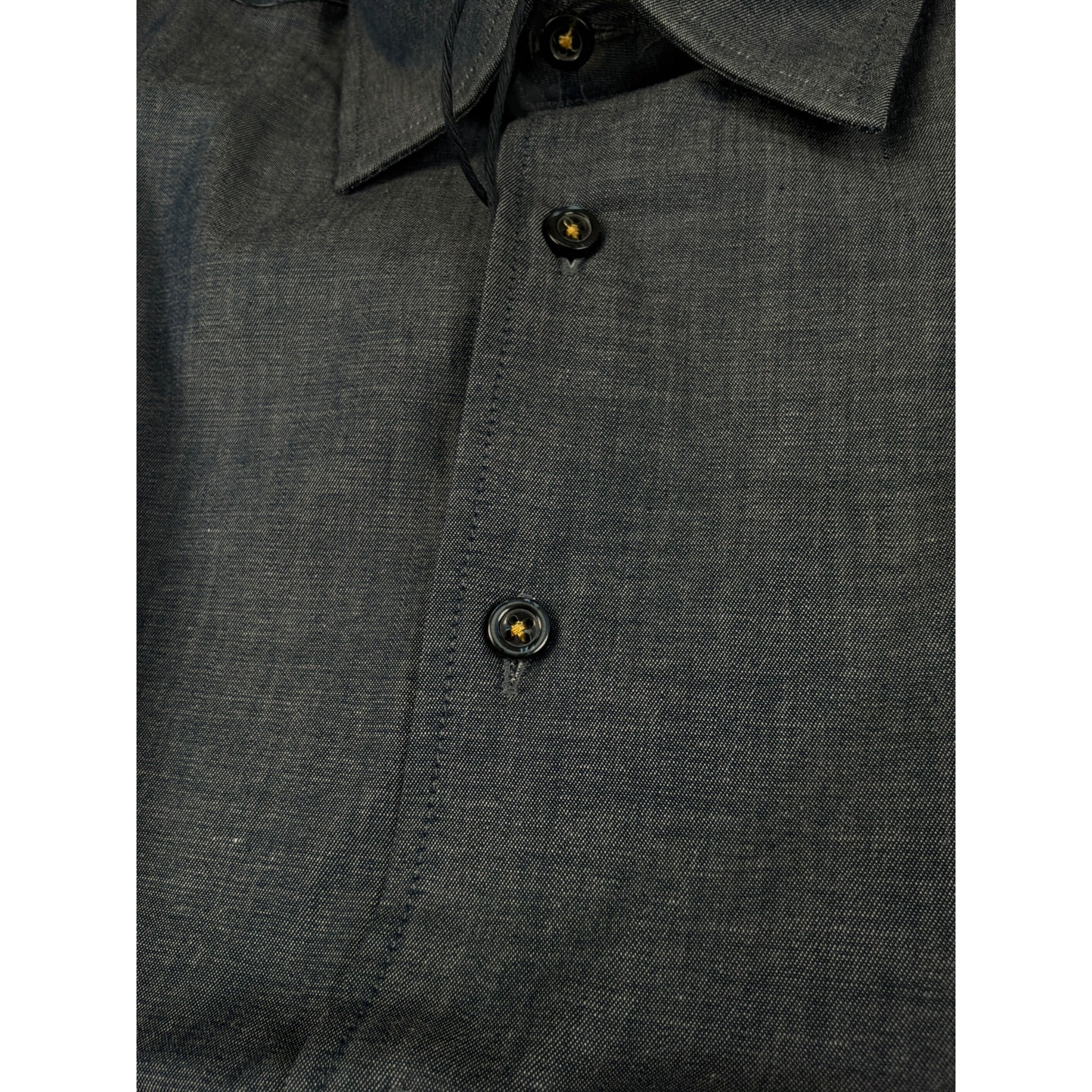 Manuel & Frank Camicia tinta unita Manica Lunga Blu per Bambino MF3120R BLU MANUEL & FRANK 