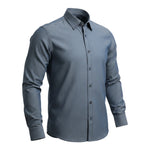 Manuel & Frank Camicia tinta unita Manica Lunga Blu per Bambino MF3120R BLU MANUEL & FRANK 