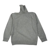 Manuel & Frank Maglia Collo Alto tinta unita Grigio per Bambino MF4000B GRIGIO MANUEL & FRANK 