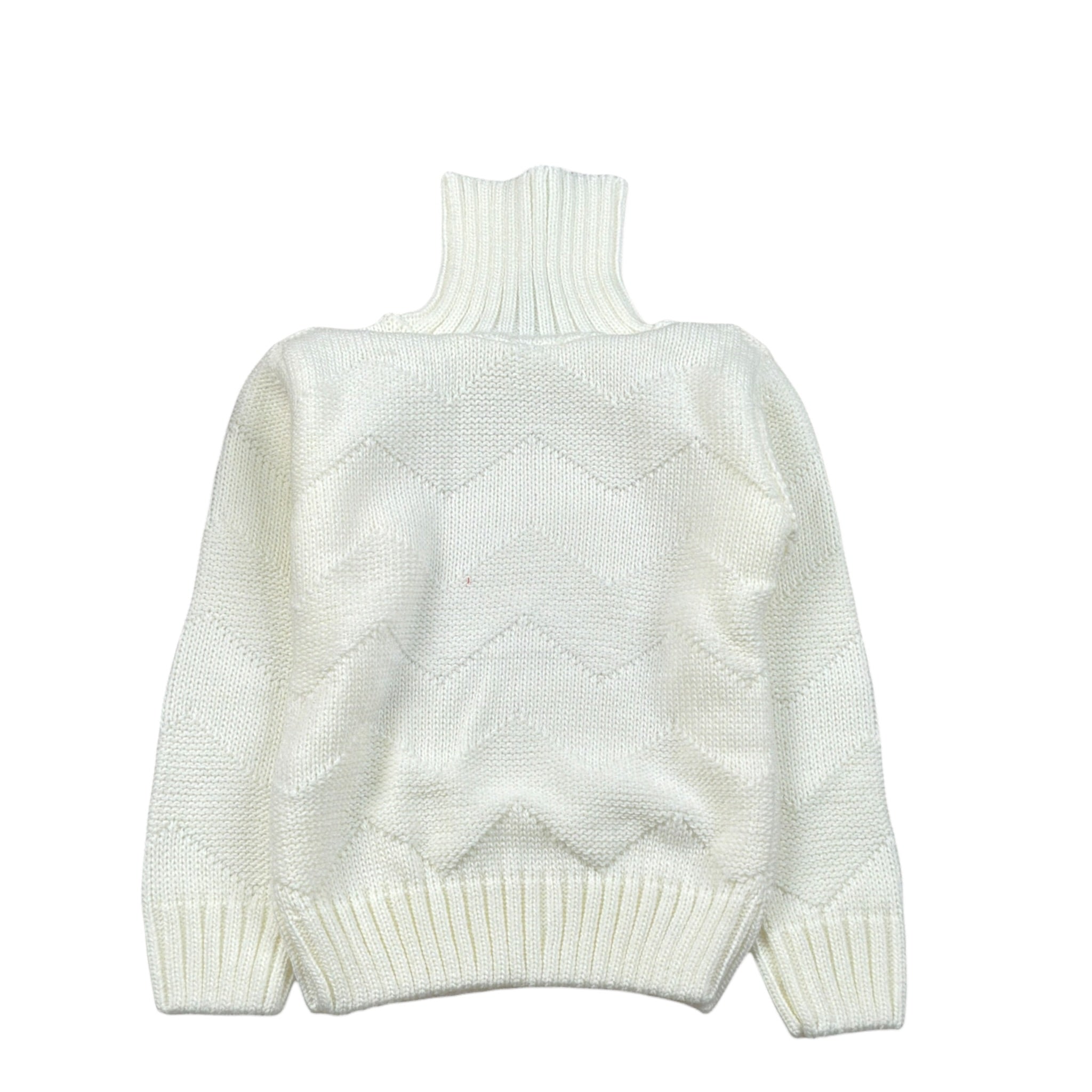 Manuel & Frank Maglia Collo Alto tinta unita Bianco per Bambino MF4142B BIANCO MANUEL & FRANK 