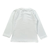 Manuel & Frank Shirt tinta unita Girocollo con Stampa Bianco per Bambino MF7110B BIANCO MANUEL & FRANK 