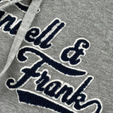 Manuel & Frank Felpa tinta unita con Cappuccio E Stampa Grigio per Bambino MF8046B GRIGIO MANUEL & FRANK 