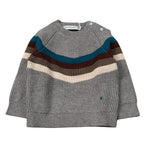 Manuel Ritz Maglia tinta unita Girocollo Grigio per Bambino MR3147 GRIGIO MANUEL RITZ 