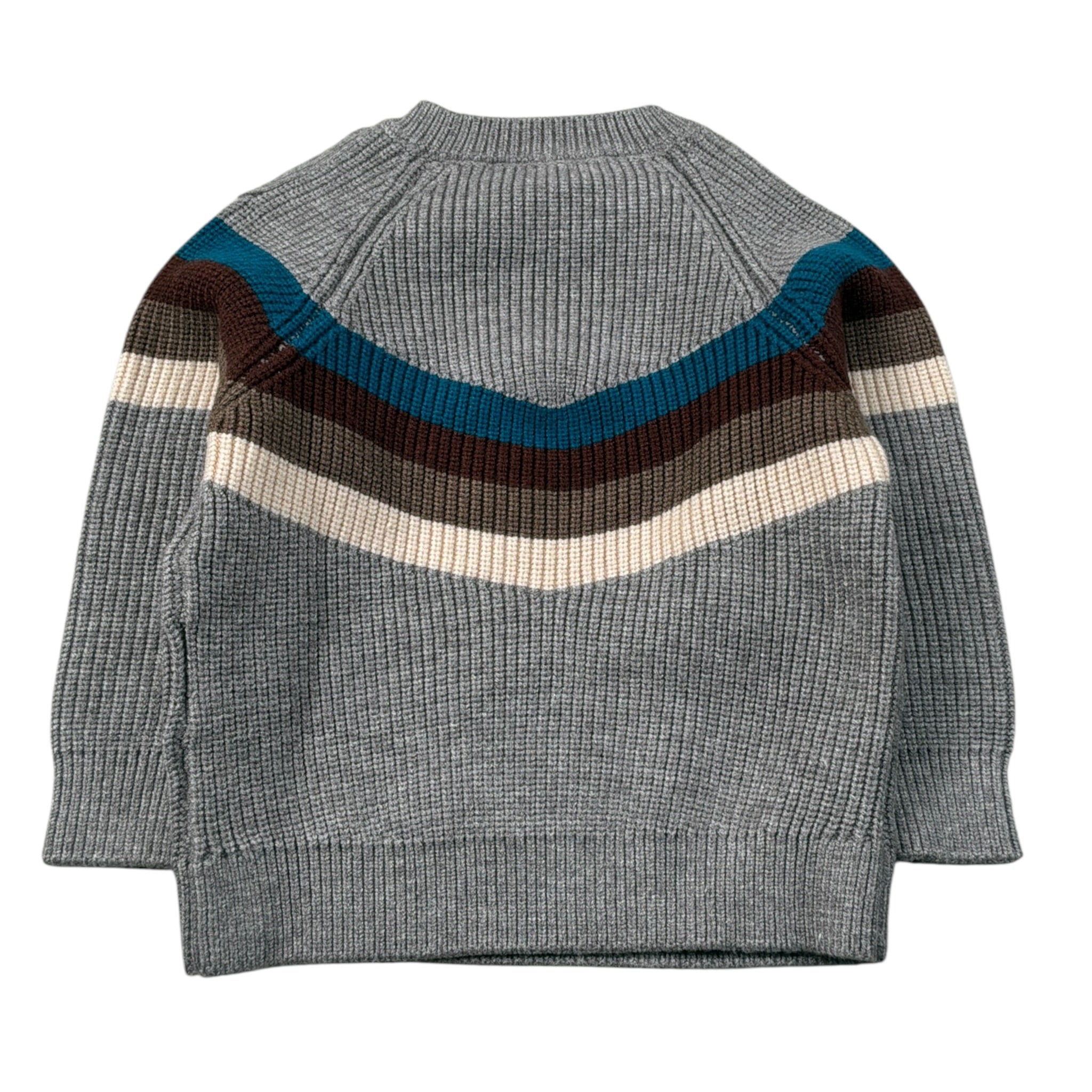 Manuel Ritz Maglia tinta unita Girocollo Grigio per Bambino MR3147 GRIGIO MANUEL RITZ 