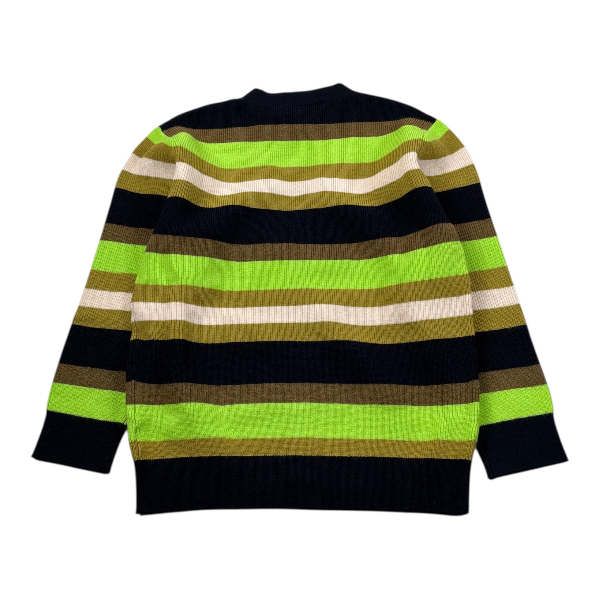 Manuel Ritz Cardigan Multicolor con Fantasia A Righe Multicolor per Bambino MR3148 MULTICOLOR MANUEL RITZ 