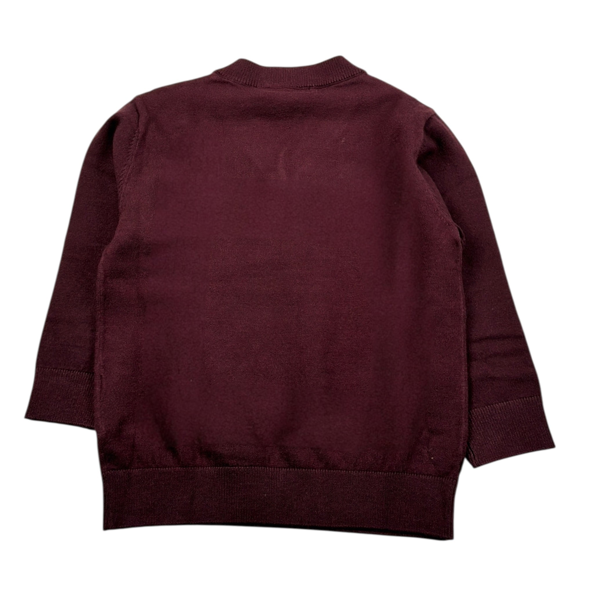 Manuel Ritz Maglia tinta unita Scollo A V Vinaccio per Neonato MR3149N VINACCIO MANUEL RITZ 