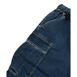 Manuel Ritz Jeans tinta unita con Elastico In Vita Blu per Neonato MR3173X BLU MANUEL RITZ 