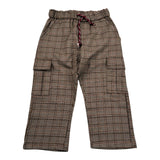 Manuel Ritz Pantalone tinta unita con Fantasia Marrone per Neonato MR3180N MARRONE MANUEL RITZ 