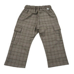 Manuel Ritz Pantalone tinta unita con Fantasia Marrone per Bambino MR3180X MARRONE MANUEL RITZ 