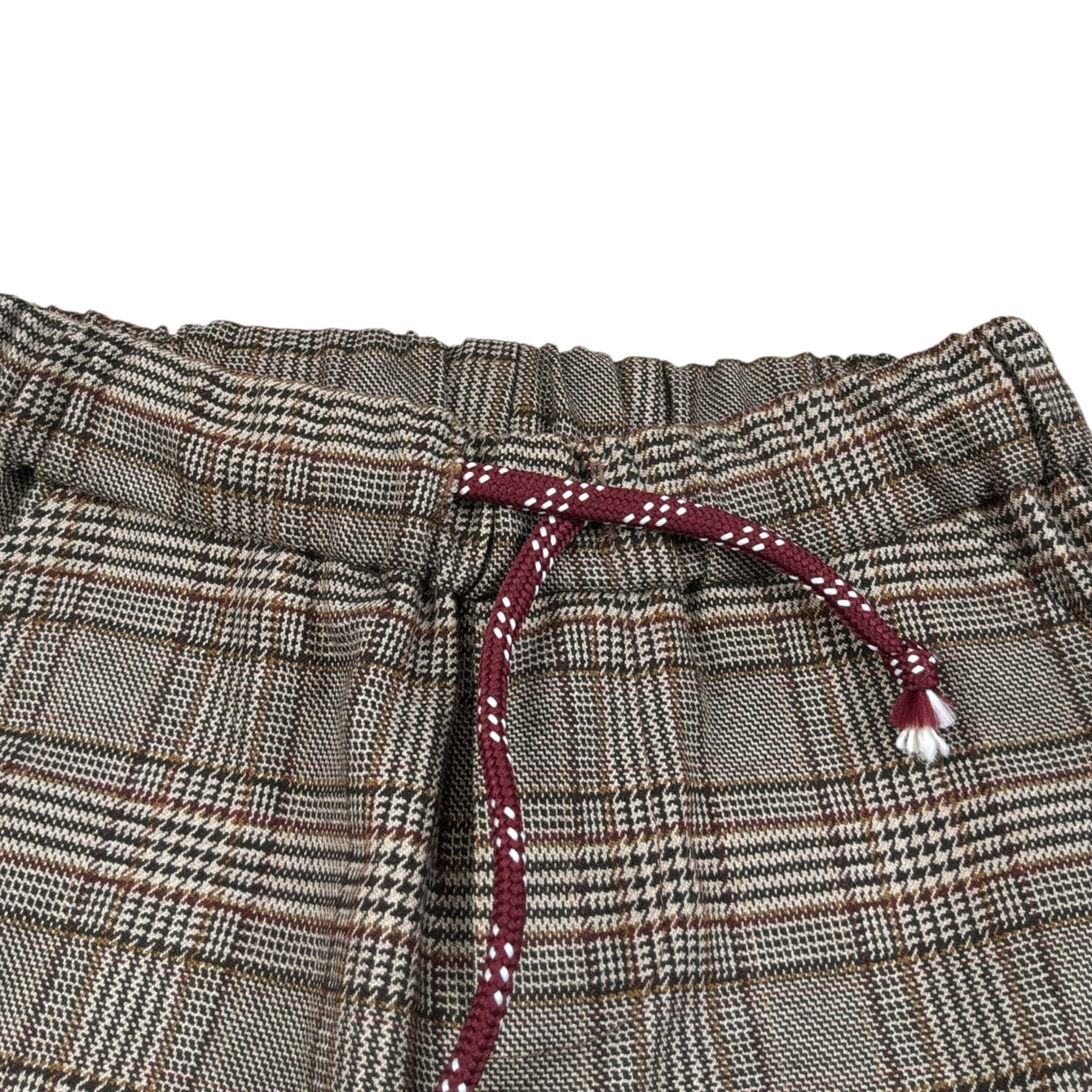 Manuel Ritz Pantalone tinta unita con Fantasia Marrone per Bambino MR3180X MARRONE MANUEL RITZ 
