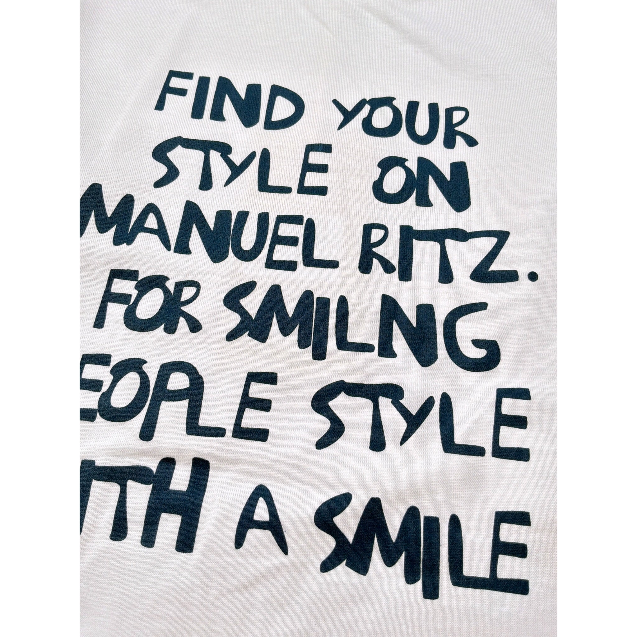 Manuel Ritz Shirt Girocollo tinta unita con Logo Bianco per Bambino MR3183J BIANCO MANUEL RITZ 