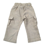 Manuel Ritz Pantalone tinta unita con Elastico In Vita Beige per Bambino MR3186 BEIGE MANUEL RITZ 