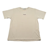 Manuel Ritz T-Shirt Girocollo tinta unita con Logo Beige per Bambino MR3211 BEIGE MANUEL RITZ 