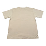Manuel Ritz T-Shirt Girocollo tinta unita con Logo Beige per Bambino MR3211 BEIGE MANUEL RITZ 