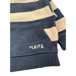 Manuel Ritz Felpa Chiusa Girocollo Bicolore Rosso/Beige per Bambino MR3234JXX ROSSO/BEIGE MANUEL RITZ 