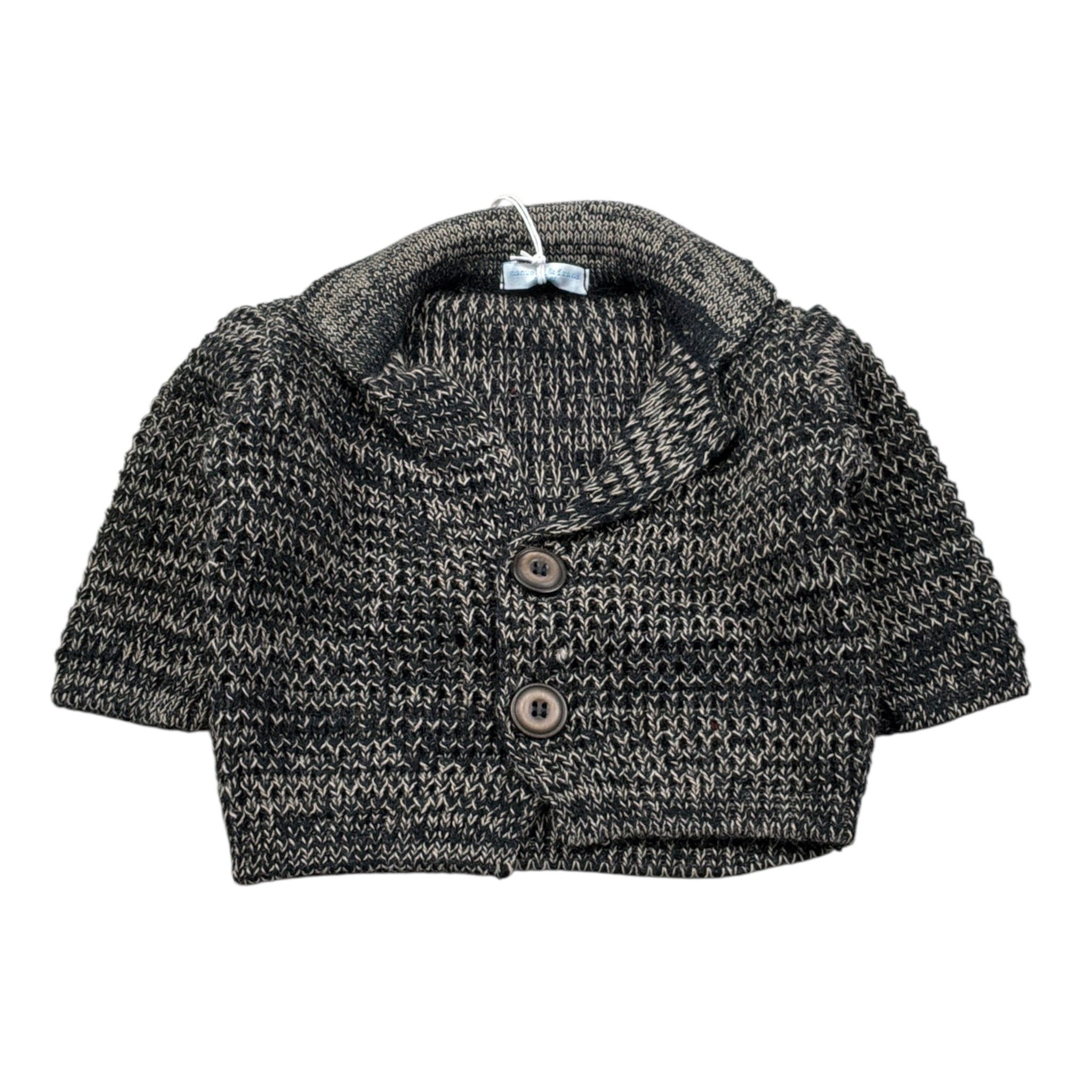 Manuell & Frank Cardigan tinta unita Blu per Neonato MF4224I BLU MANUELL & FRANK 