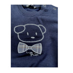 Manuell & Frank Felpa Chiusa Girocollo tinta unita Blu per Bambino MF8061IX BLU MANUELL & FRANK 