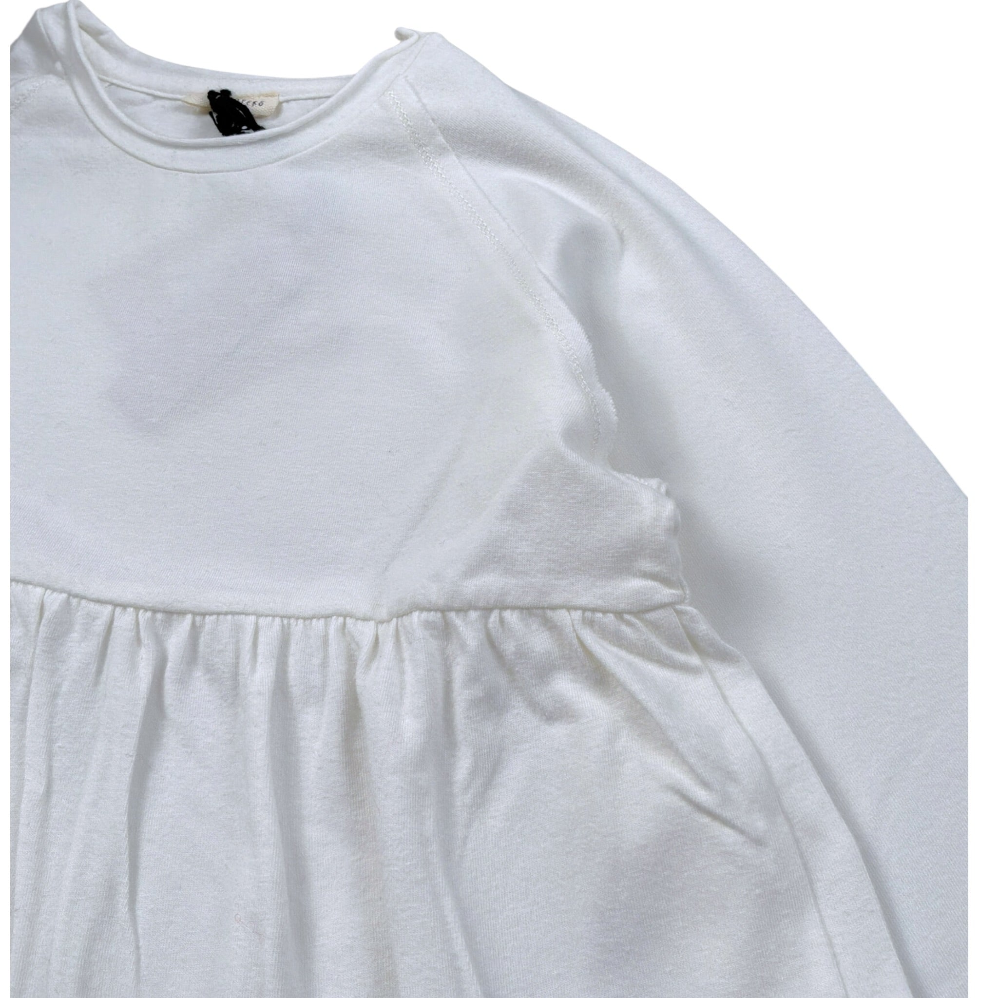 Mapero' Shirt tinta unita Bianco per Bambina M32154 BIANCO MAPERO' 