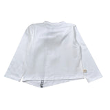 Mapero' Shirt tinta unita con Stampa Bianco per Bambino M32173 BIANCO MAPERO' 